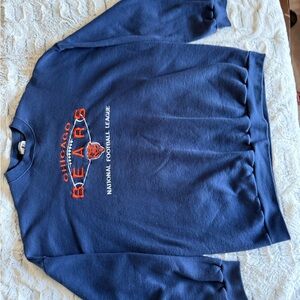 Vintage Chicago Bears Blue Sweatshirt